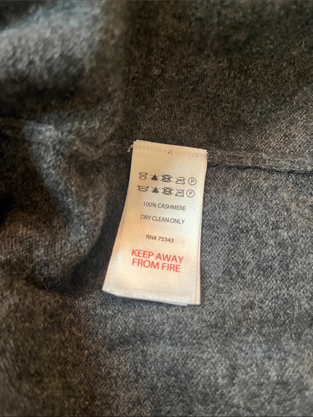 NWOT Rachel Zoe 💯% Cashmere Long Cardigan Sweater Robe Sz L - Picture 6 of 7